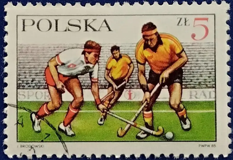 Польша 1985. Хоккей на траве.