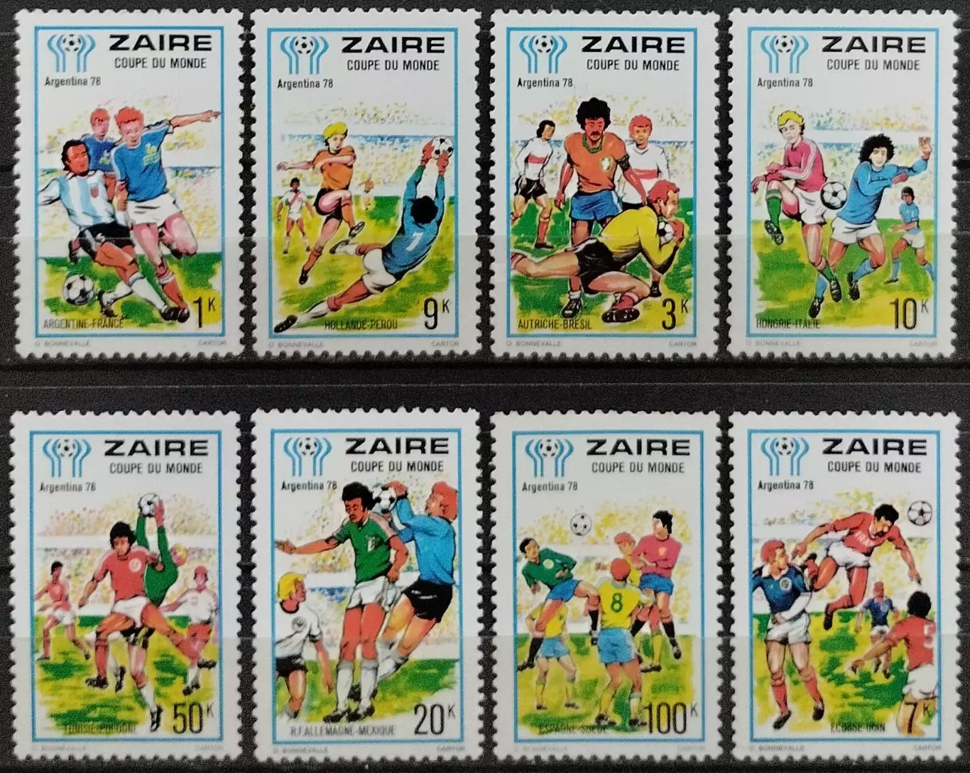 Заир 1978. Чемпионат мира по футболу. Аргентина 1978.