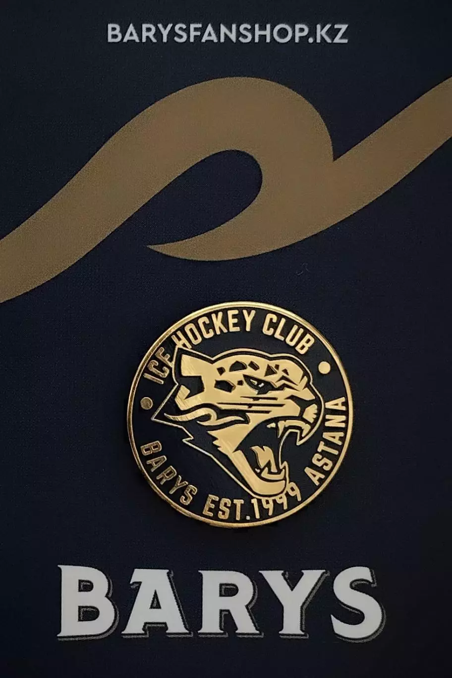 Значок. ХК Барыс Астана. 2