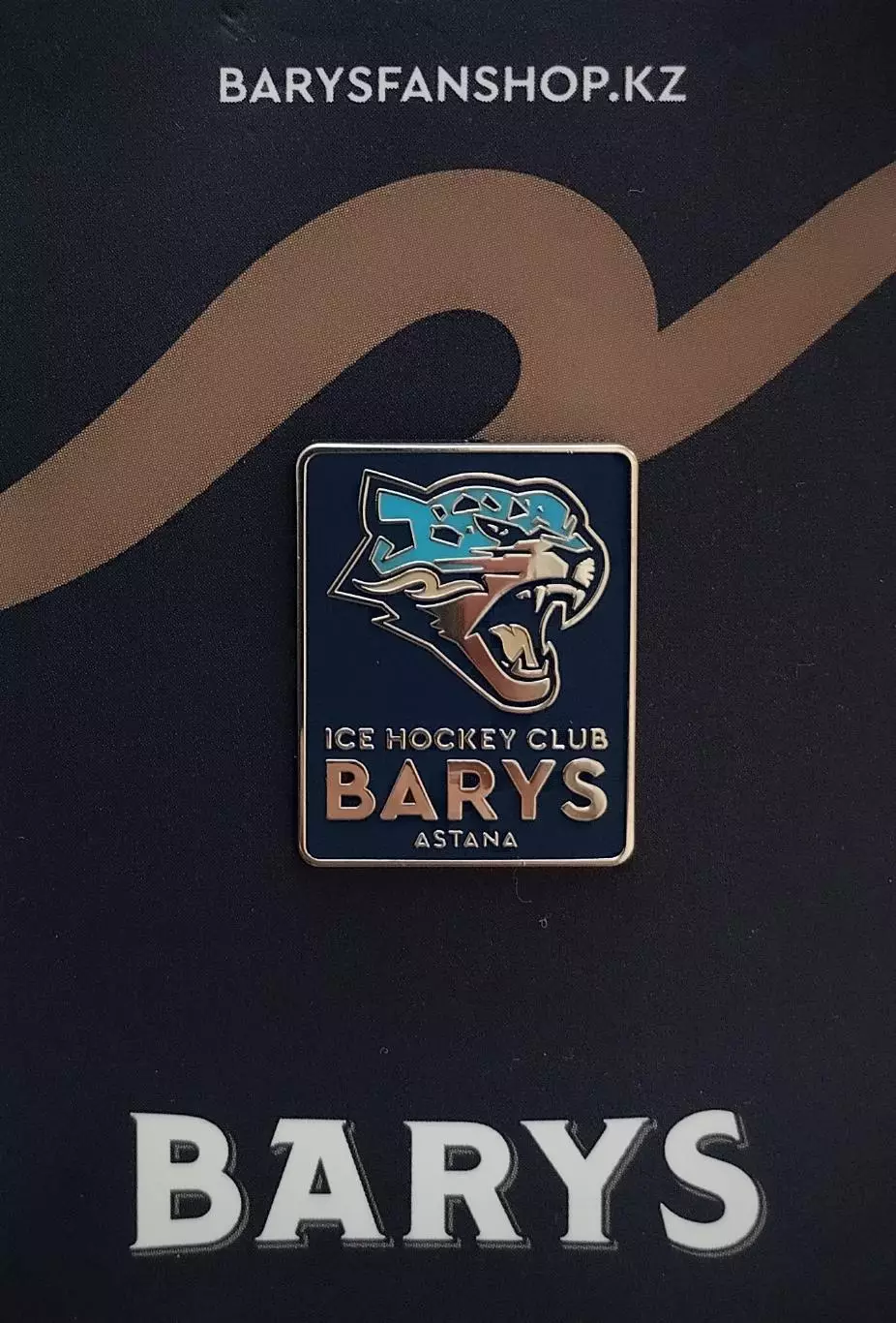 Значок. ХК Барыс Астана. 1