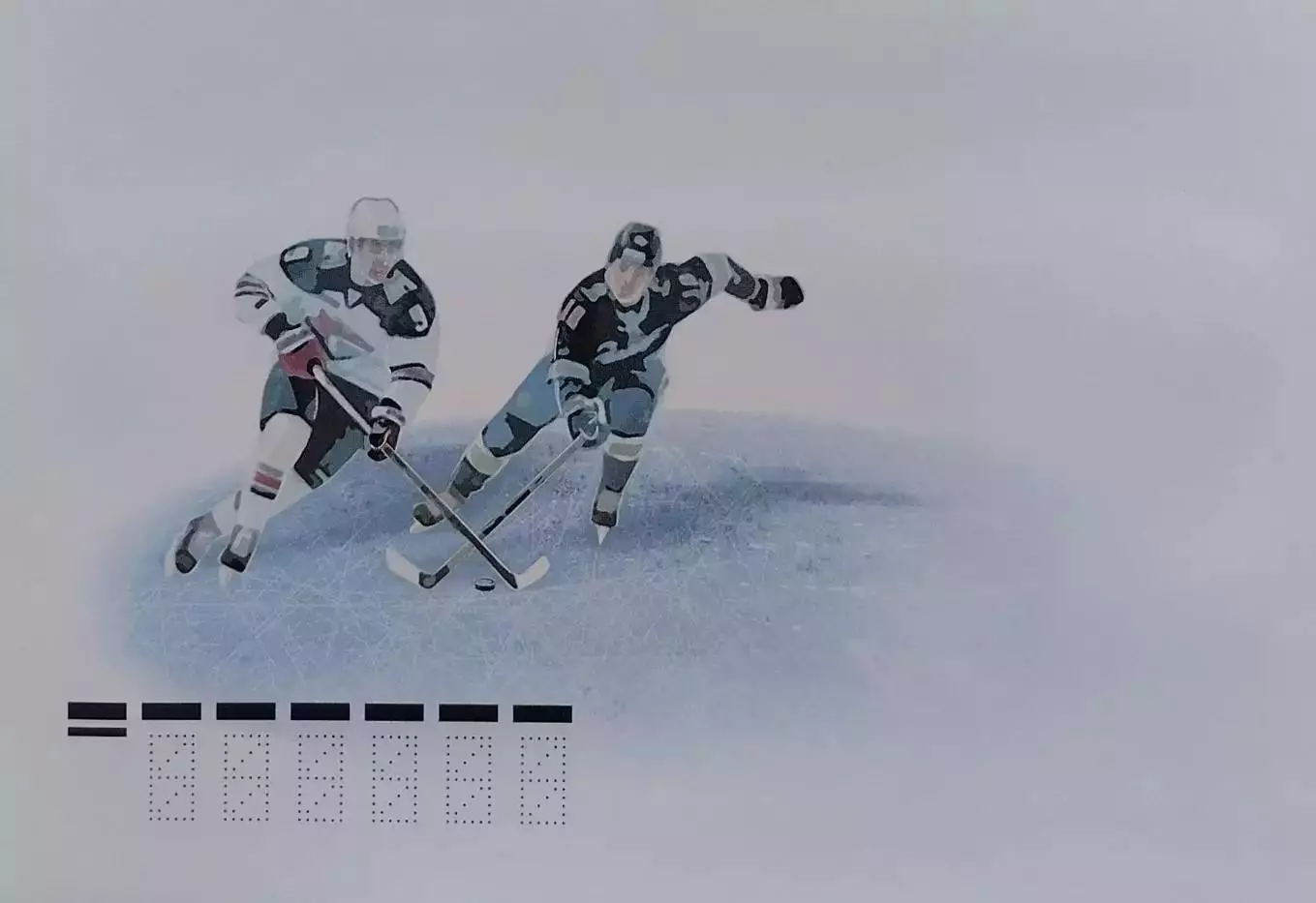 Конверт. Континентальная хоккейная лига.