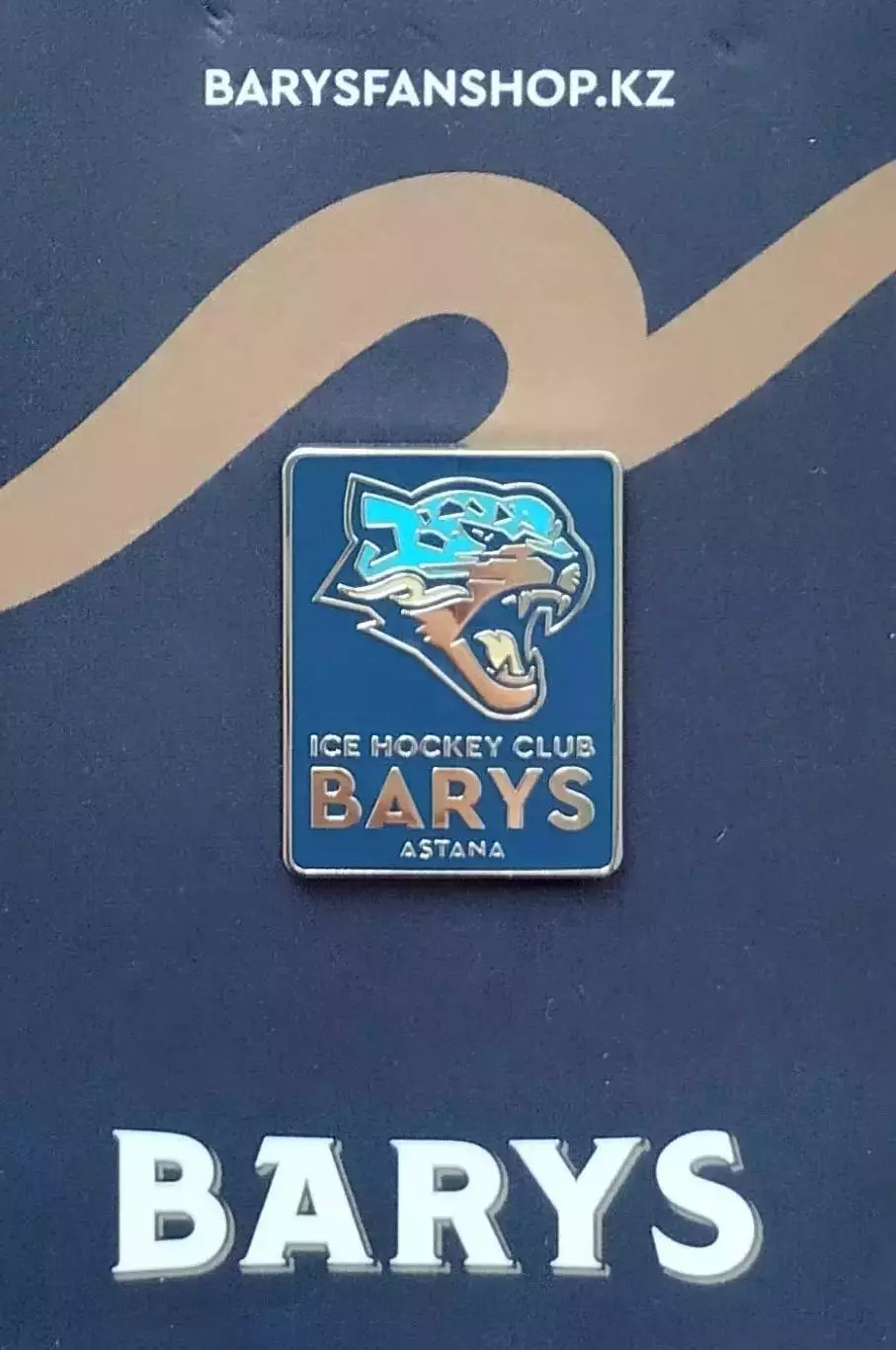 Значок. ХК Барыс Астана. 1