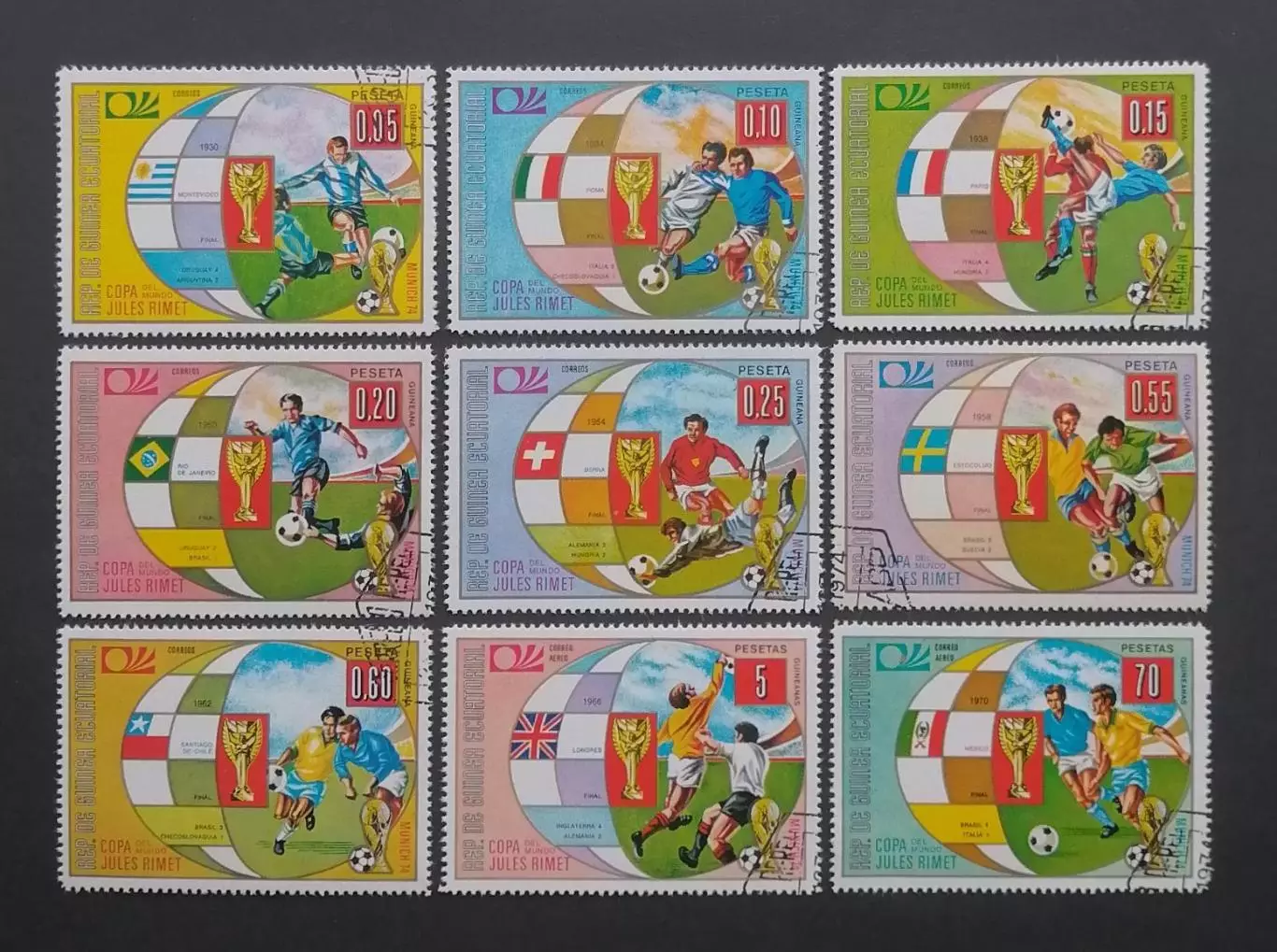 Гвинея 1974. Чемпионат мира по футболу. Германия 1974.
