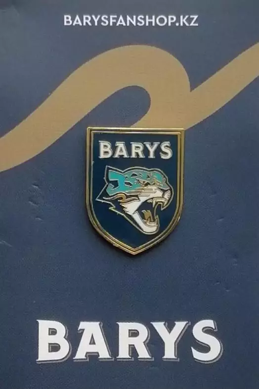 Значок. ХК Барыс Астана. (Золото). 4