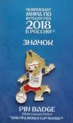 Значок. Чемпионат мира по футболу 2018. Забивака. 4