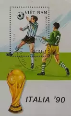 Блок. Вьетнам 1989. Чемпионат мира по футболу. Италия 1990.