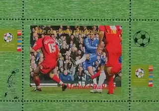 Блок. Гвинея 2012. Футбол. Михаэль Баллак. 1