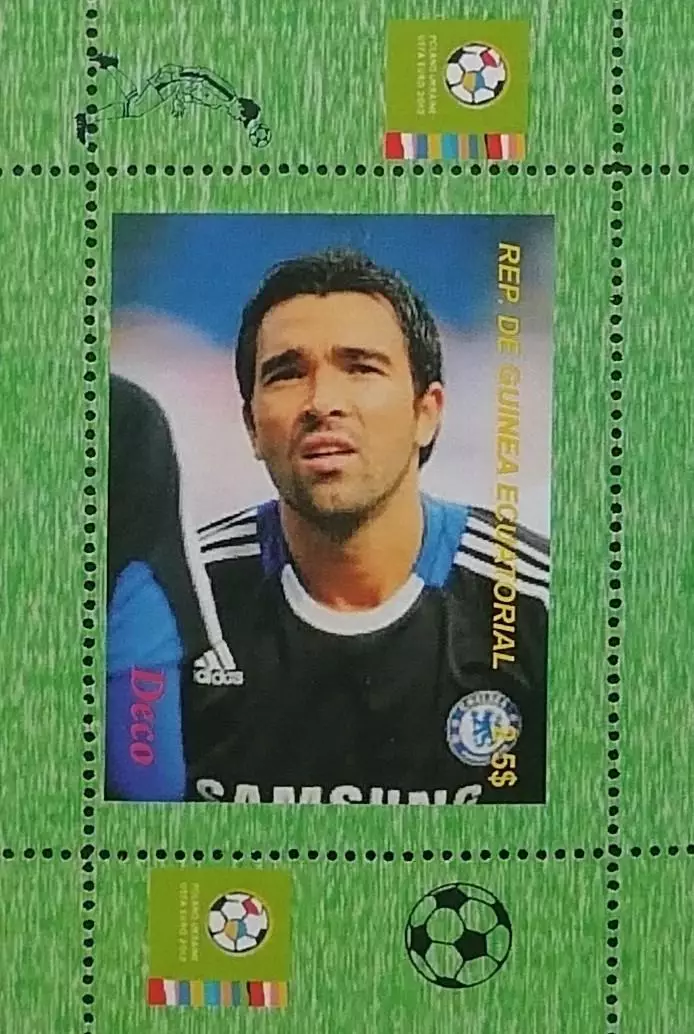 Блок. Гвинея 2012. Футбол. Деку.