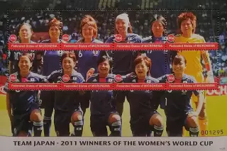 Микронезия 2011. ЧМ по футболу среди женщин. Германия 2011. Сборная Япония.