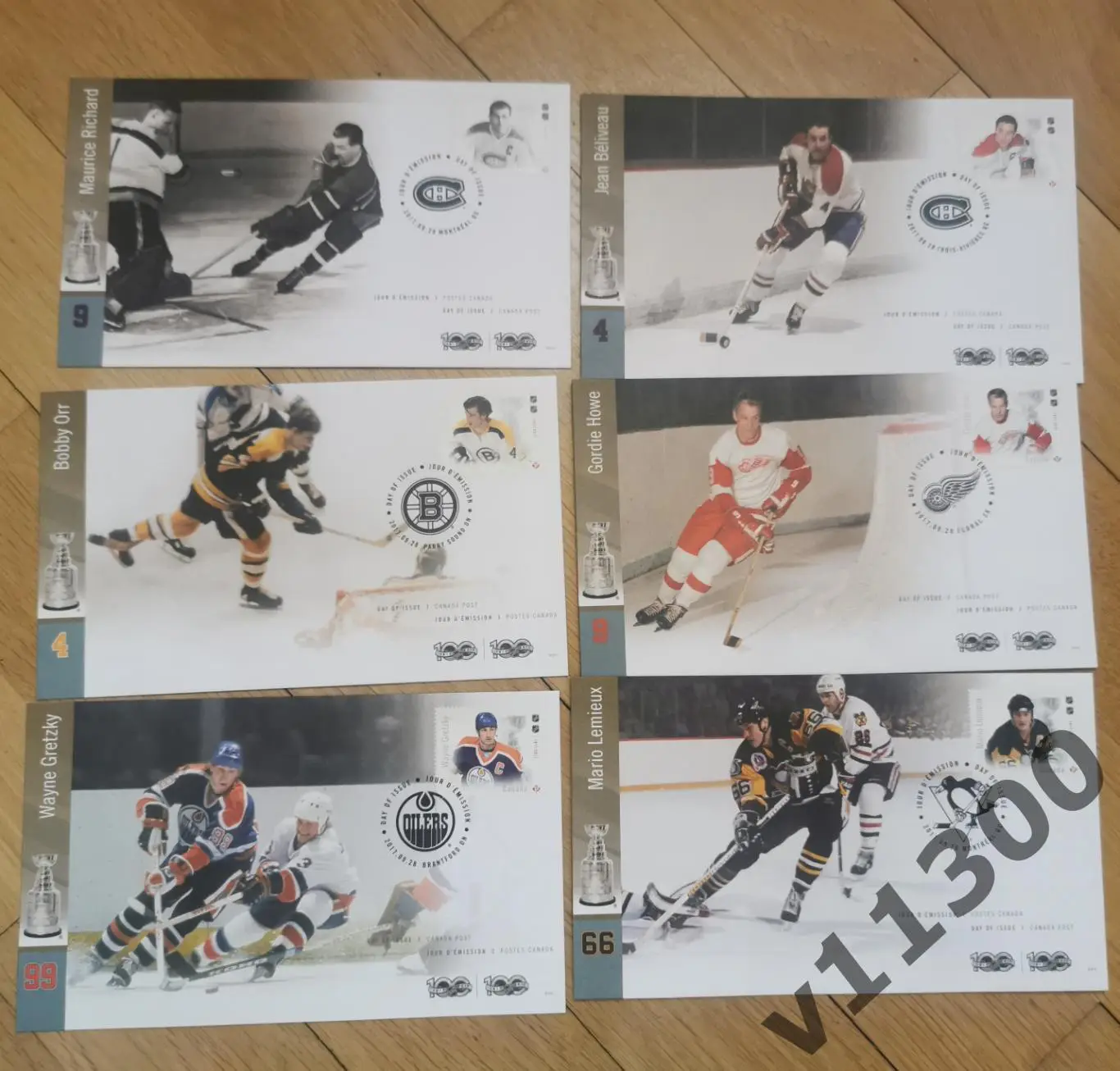 Марки хоккей НХЛ NHL