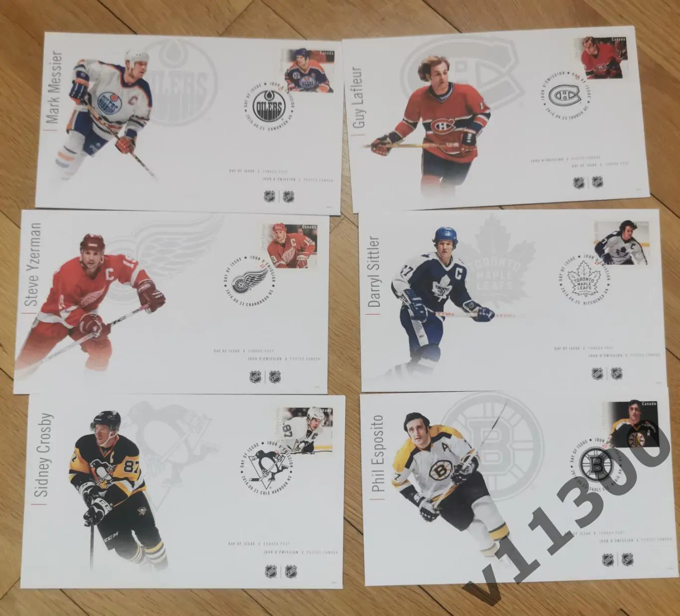 Марки хоккей НХЛ NHL 2