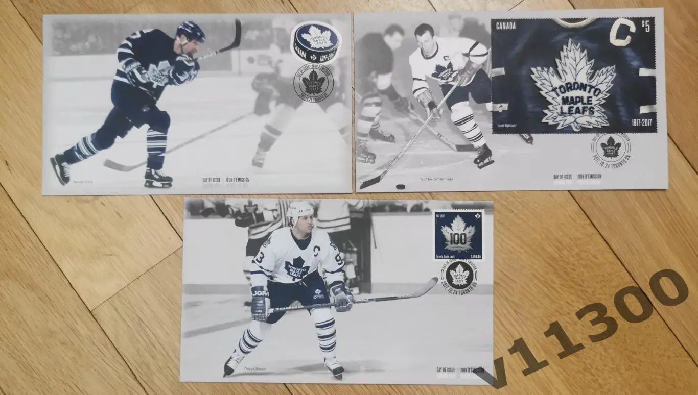 Марки хоккей НХЛ NHL 3