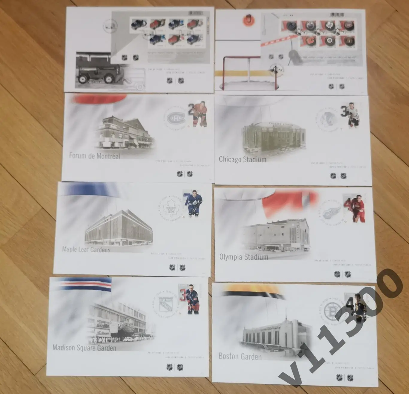 Марки хоккей НХЛ NHL 4