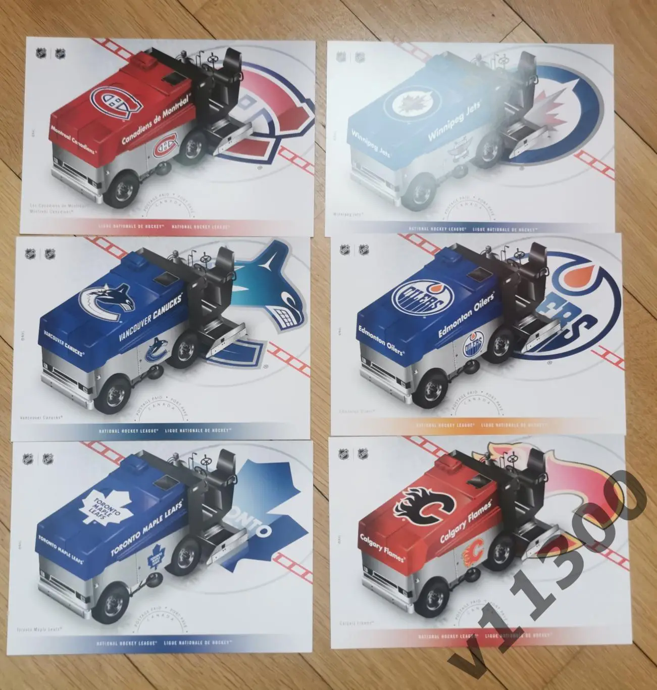 Марки хоккей НХЛ NHL 5