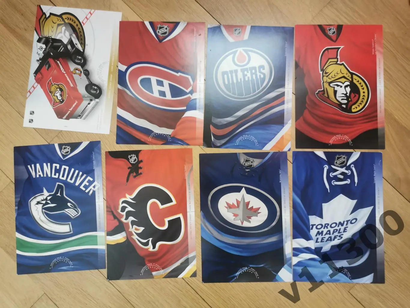 Марки хоккей НХЛ NHL 6