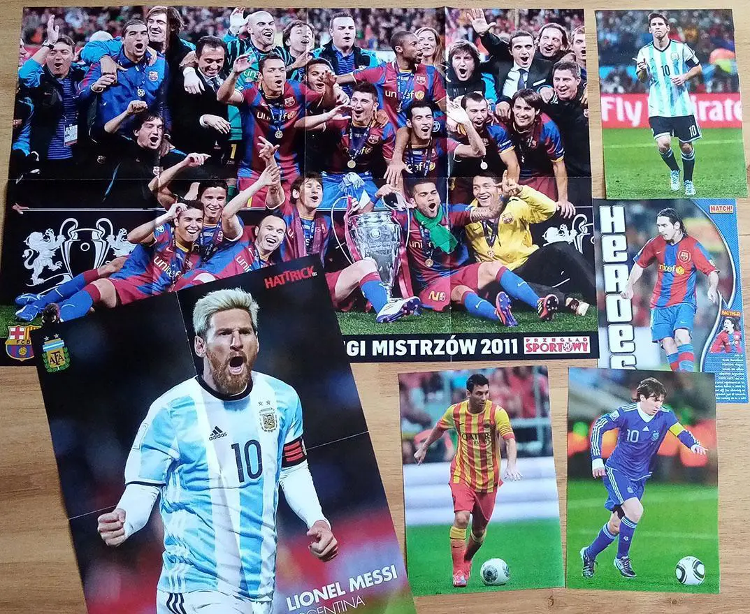 Messi - lot of posters 1