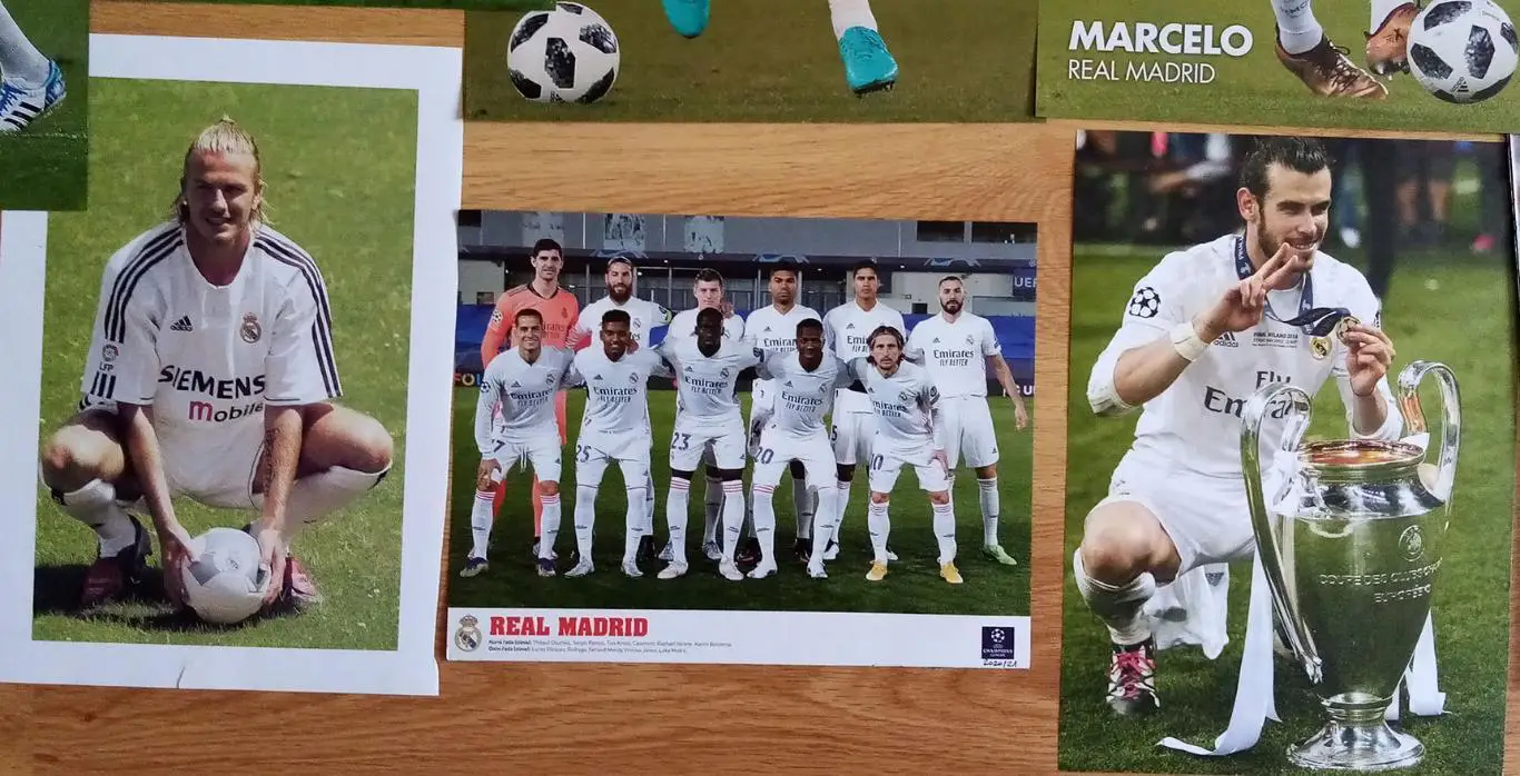 Real Madrid legends - lot of posters 2
