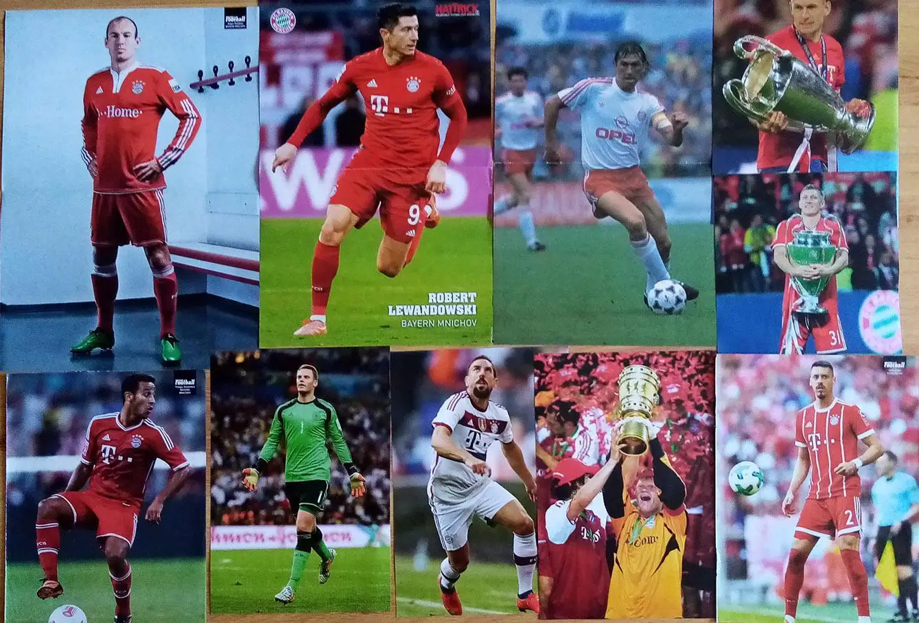 Bayern Munchen legends - lot of posters