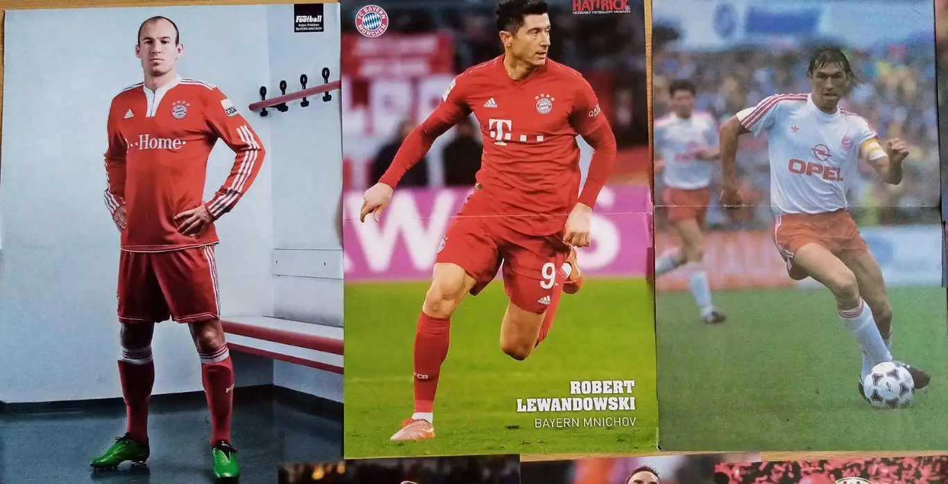 Bayern Munchen legends - lot of posters 6