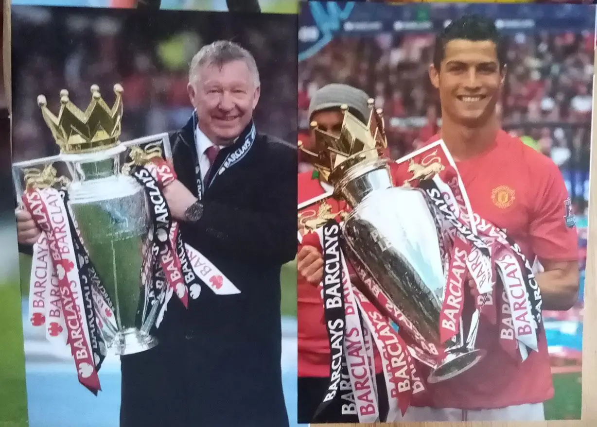 Manchester United legends - lot of posters 3