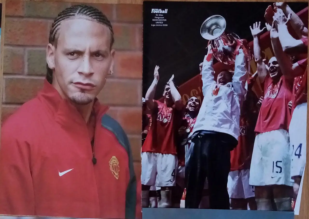 Manchester United legends - lot of posters 5