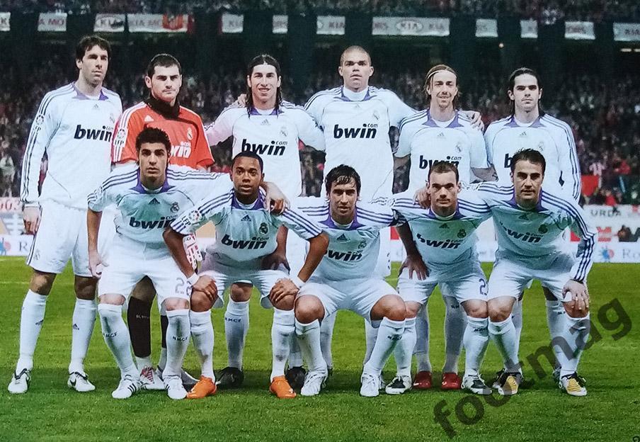 Real Madrid 2008 poster