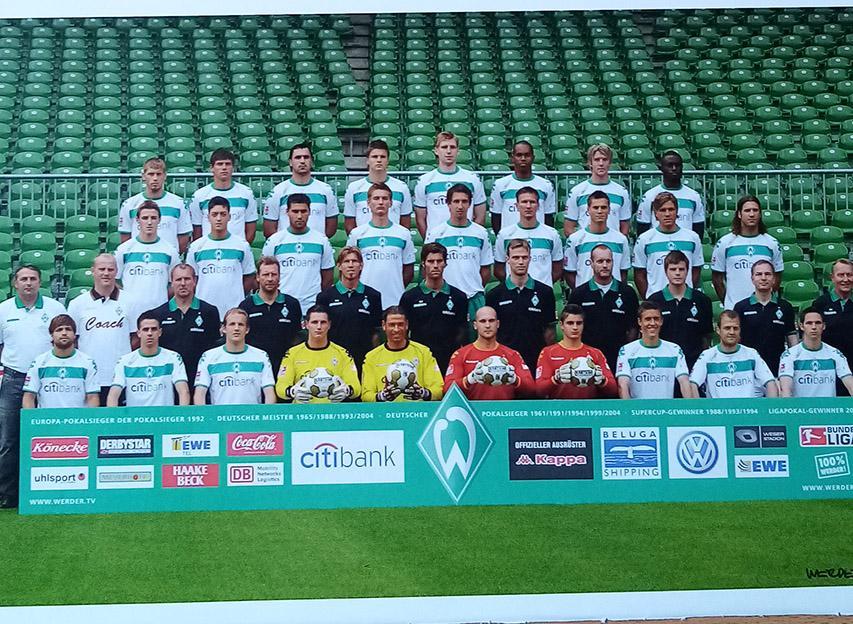 Werder Bremen 2008 poster