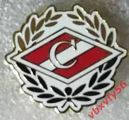 Значок ФК Спартак Москва Лавр Белый