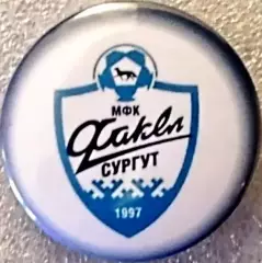 Значок мини-футбол Факел (Сургут) закатный