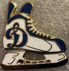 Значок Динамо Москва КОНЕК белый