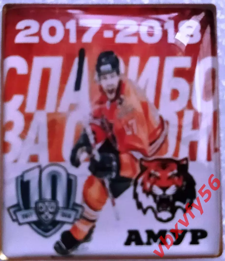 Значок Спасибо за сезонАМУР(Хабаровск)