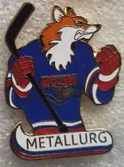 Значок МеталлургМагнитогорск Маскот