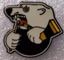 Значок ТРАКТОР Челябинск старая эмблема хоккей