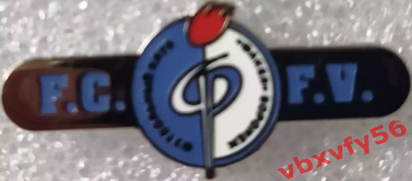 Значок Факел Воронеж Планка серебро