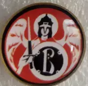 Значок Круг ВитязьПодольск Старая эмблема 1.5 на 1.5