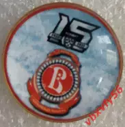 Значок Круг ВитязьПодольск пятнашка 1.5 на 1.5