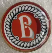 Значок Круг ВитязьПодольск Шестеренка 1.5 на 1.5