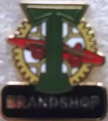 Значок Торпедо Москва BRANDSHOP черный