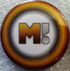 Значок фк МАТЧ медиа Круг закатный футбол