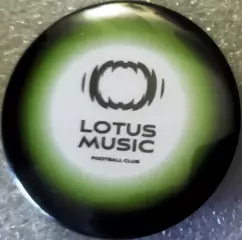 Значок FC LOTUS MUSIC Москва медиа Круг закатный футбол