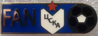 Значок ЦСКА Москва FAN синий