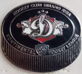 Значок ДинамоРига,Латвия шайба
