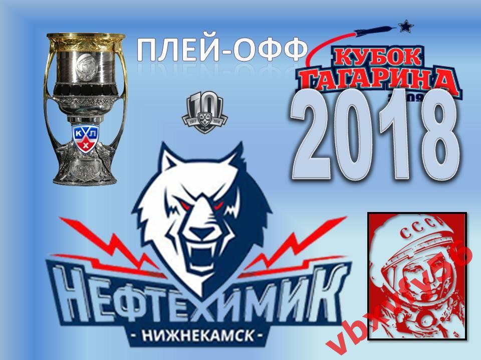Значок из серии Команды-участники кубка Гагарина 2017-2018 Нефтехимик