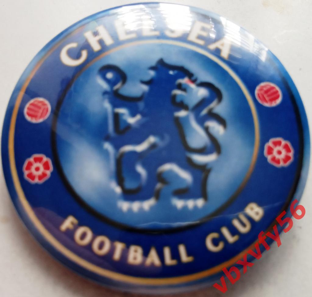 Значок Челси (Лондон,Англия) футбол - закатный