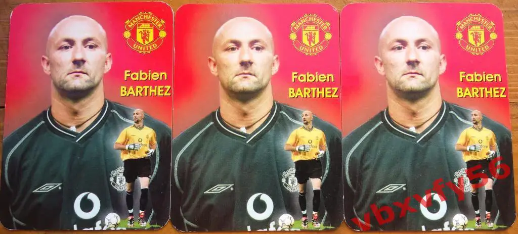 Фабьен Бартез (Манчестер Юнайтед) Fabitn BARTHEZ 1