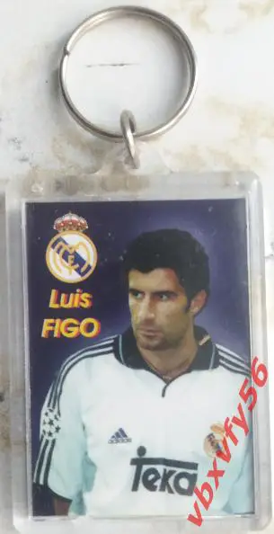 брелок Luis FIGO прямоугольник Луиш ФИГО