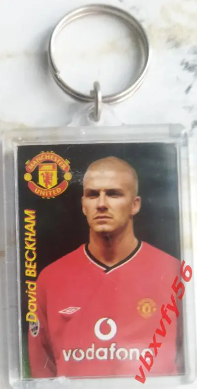 брелок David BECKAM прямоугольник Дэвид Бэкман