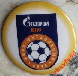 Значок мини-футбол Газпром Югра (Югорск) закатный