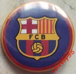 Значок Барселона (Испания) футбол - закатный
