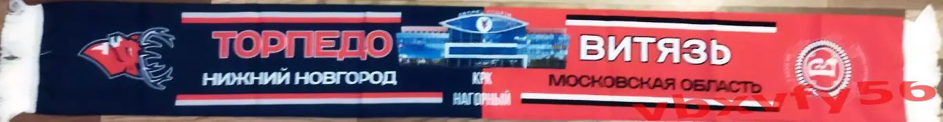 шарф Торпедо (Нижний Новгород)-Витязь шелк 1